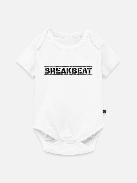 Breakbeat - Baby Premium Kurzarmbody - Weiß