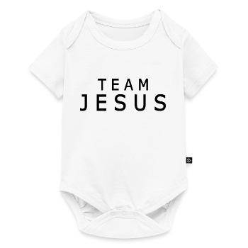 Team jesus - Baby Premium short-sleeve bodysuit - white - Front
