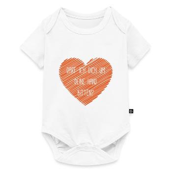 Darf ich Dich um Deine Hand bitten? - Baby Premium Kurzarmbody - Weiß - Vorne