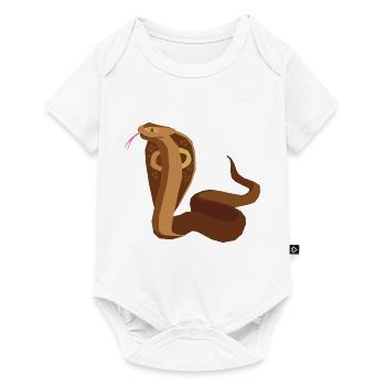 Wildtiere - Baby Premium Kurzarmbody - Weiß - Vorne