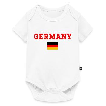 Germany Germany English - Baby Premium short-sleeve bodysuit - white - Front