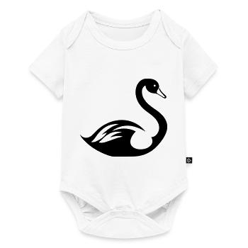Cygne - Body à manches courtes Premium Bébé - blanc - Devant