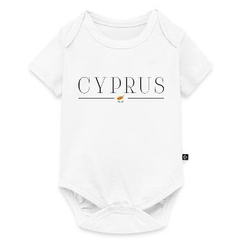 I love Cyprus - Baby Premium short-sleeve bodysuit - white - Front