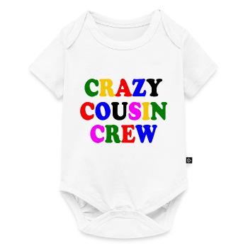 Crazy cousin crew - Body à manches courtes Premium Bébé - blanc - Devant