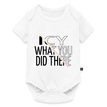 Santa Computer Gift Fairy Tail Dinosaur Fan - Baby Premium short-sleeve bodysuit - white - Front
