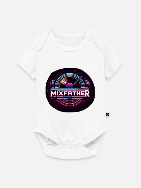 The Mixfather 12 - Baby Premium Kurzarmbody - Weiß