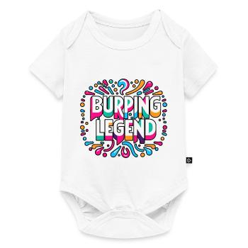 Burping Legend 12 - Baby Premium short-sleeve bodysuit - white - Front