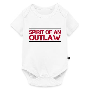 outlaw spirit - Baby Premium Kurzarmbody - Weiß - Vorne