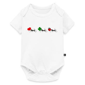 Ant luck - Baby Premium short-sleeve bodysuit - white - Front