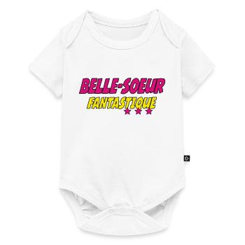 Beautiful Sister FANTASTIC - Baby Premium short-sleeve bodysuit - white - Front