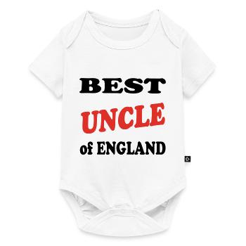Best UNCLE - Body à manches courtes Premium Bébé - blanc - Devant