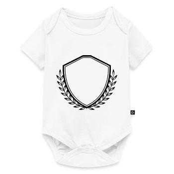 Armoiries de l’écusson - Body à manches courtes Premium Bébé - blanc - Devant
