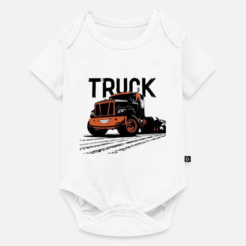 CAMION - Body à manches courtes Premium Bébé - blanc