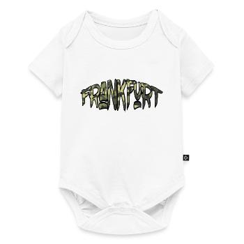 Frankfurt Camouflage - Baby Premium short-sleeve bodysuit - white - Front
