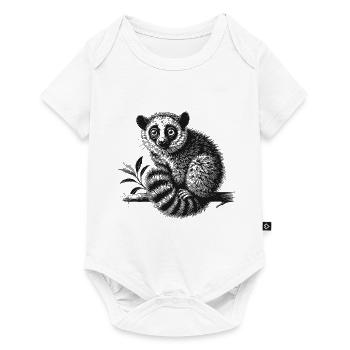 Lémuriens - Body à manches courtes Premium Bébé - blanc - Devant