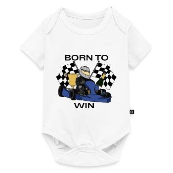 Born to Win - Baby Premium short-sleeve bodysuit - white - Front