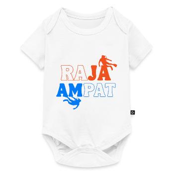 Raja Ampat Indonesia - Baby Premium short-sleeve bodysuit - white - Front