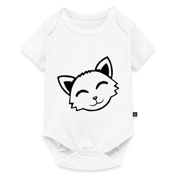 Cat Pet Animal Cute Little Kitten Friendly - Baby Premium short-sleeve bodysuit - white - Front