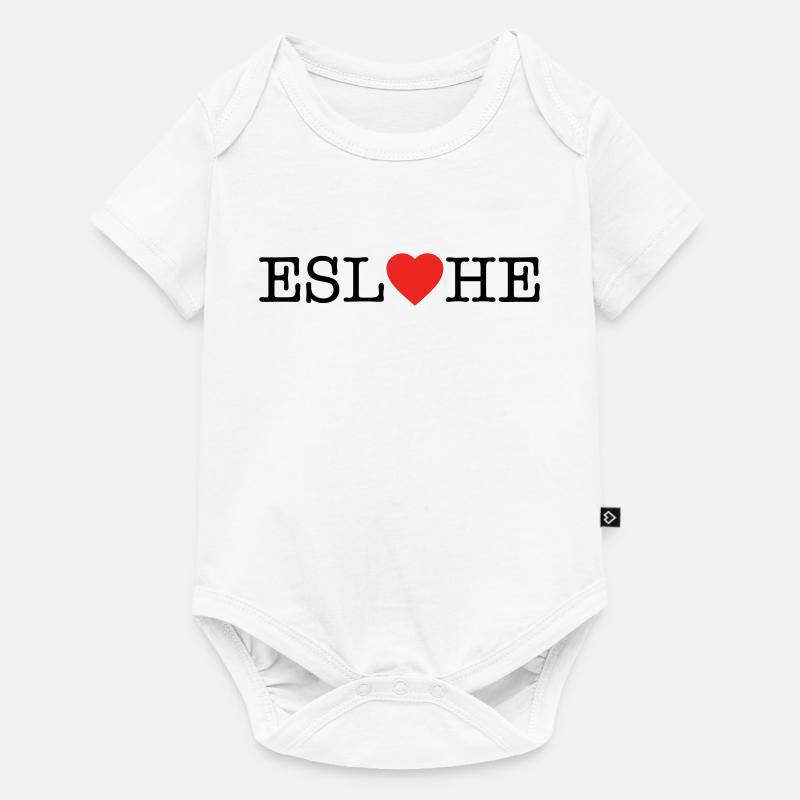 Eslohe - Body à manches courtes Premium Bébé - blanc