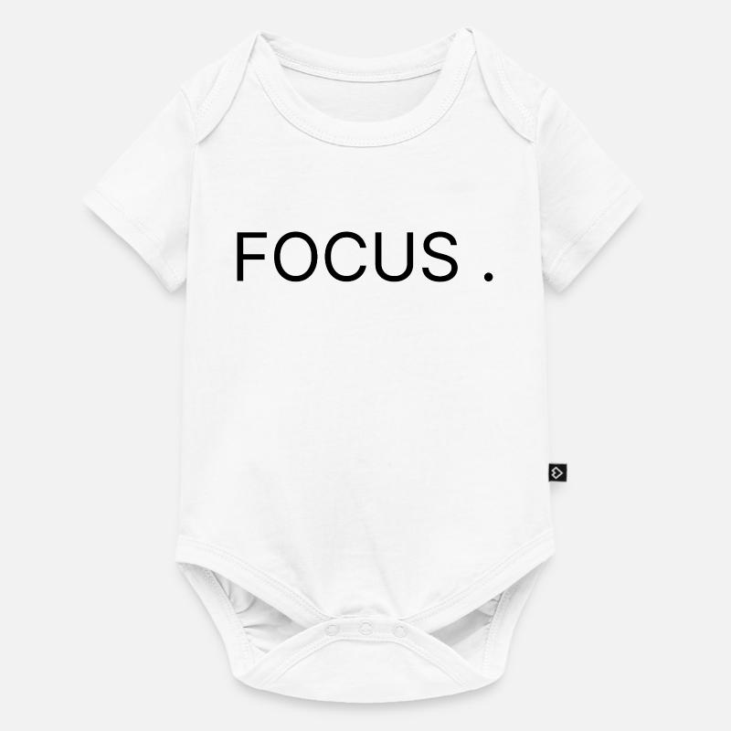 Stay Focused - Concentration - Body à manches courtes Premium Bébé - blanc