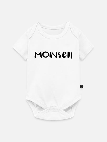 MOINSEN - Baby Premium Kurzarmbody - Weiß