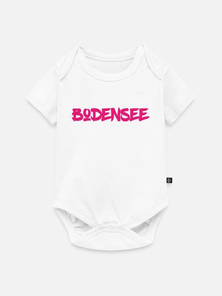 Bodensee - Süddeutschland - Österreich - Schweiz - Baby Premium Kurzarmbody - Weiß