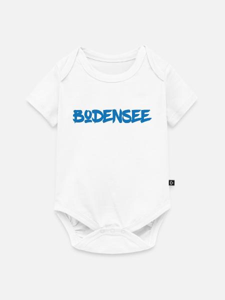 Bodensee - Süddeutschland - Österreich - Schweiz - Baby Premium Kurzarmbody - Weiß