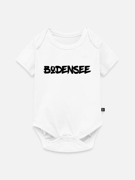 Bodensee - Süddeutschland - Österreich - Schweiz - Baby Premium Kurzarmbody - Weiß
