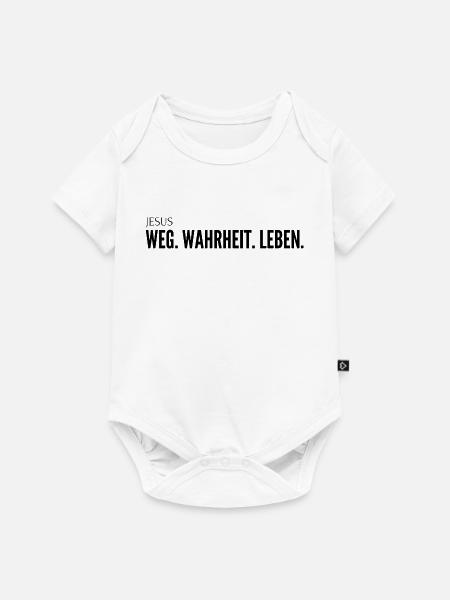 Jesus Christus - Baby Premium Kurzarmbody - Weiß