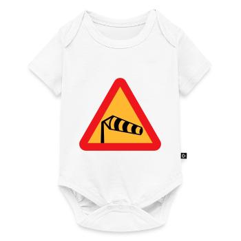 Vent de chaussette Symbole - Body à manches courtes Premium Bébé - blanc - Devant