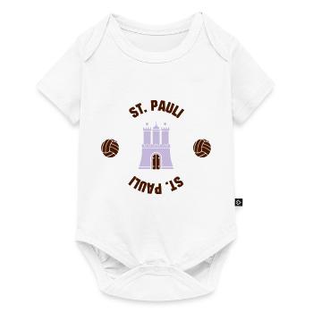 St. Pauli (ID: 001013) - Baby Premium Kurzarmbody - Weiß - Vorne