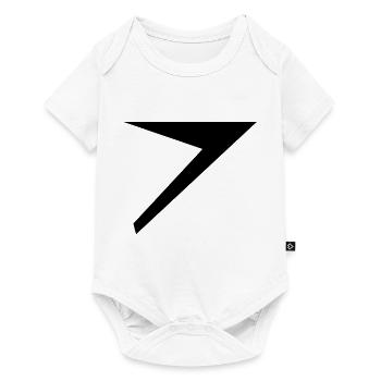 Dyas Segelzeichen black - Baby Premium Kurzarmbody - Weiß - Vorne