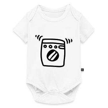 Lave-linge - Line - Body à manches courtes Premium Bébé - blanc - Devant
