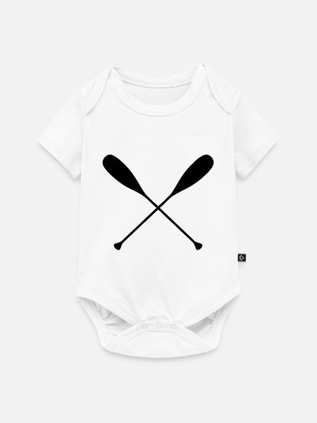 Paddel - Baby Premium Kurzarmbody - Weiß