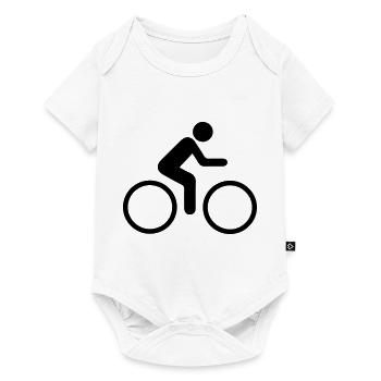 Radler_2 - Baby Premium Kurzarmbody - Weiß - Vorne