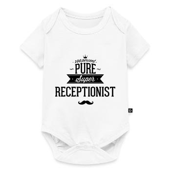 100 percent pure super Portier - Body à manches courtes Premium Bébé - blanc - Devant