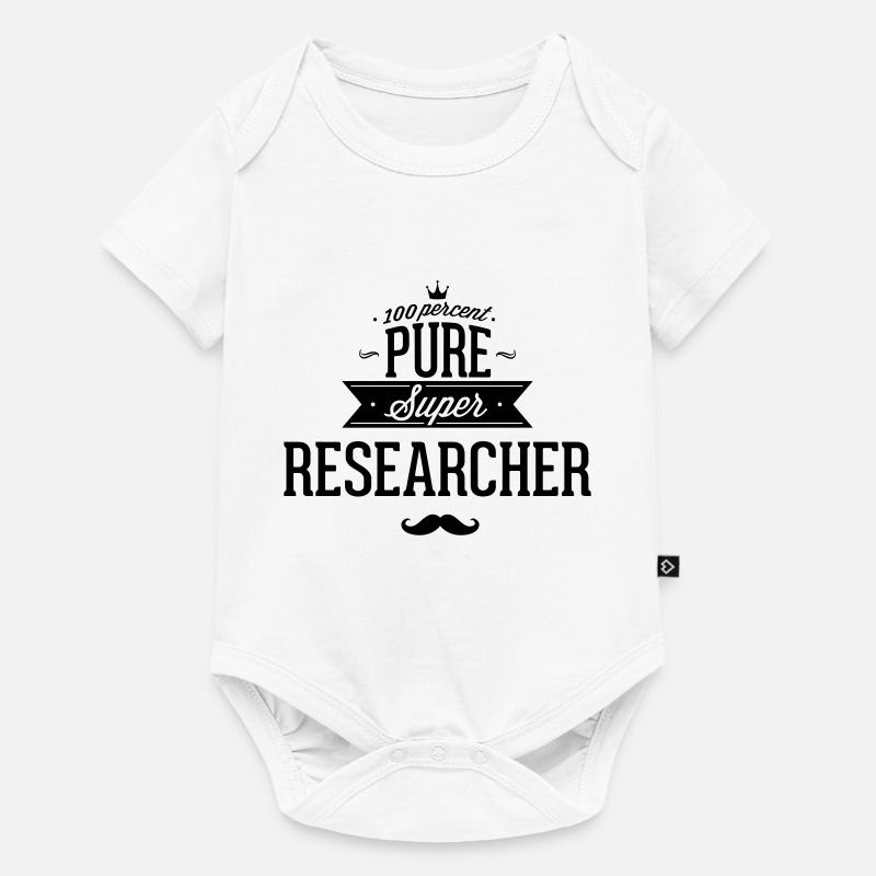 chercheurs de 100 % - Body à manches courtes Premium Bébé - blanc