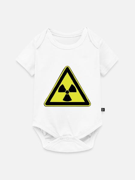 Radioactifs - Body à manches courtes Premium Bébé - blanc