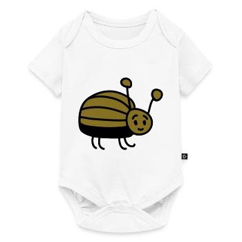 small beetle - Baby Premium short-sleeve bodysuit - white - Front