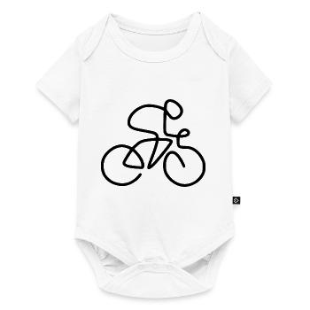 Bicycle Road Bike - Baby Premium short-sleeve bodysuit - white - Front
