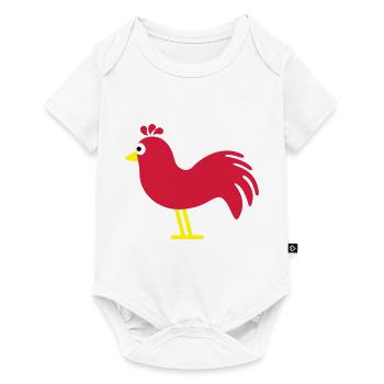 hahn_f3 - Baby Premium short-sleeve bodysuit - white - Front