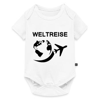 World travel - Baby Premium short-sleeve bodysuit - white - Front