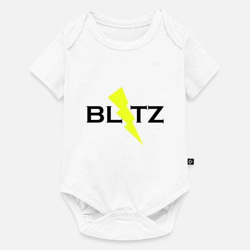 BLITZ - Baby Premium Kurzarmbody - Weiß