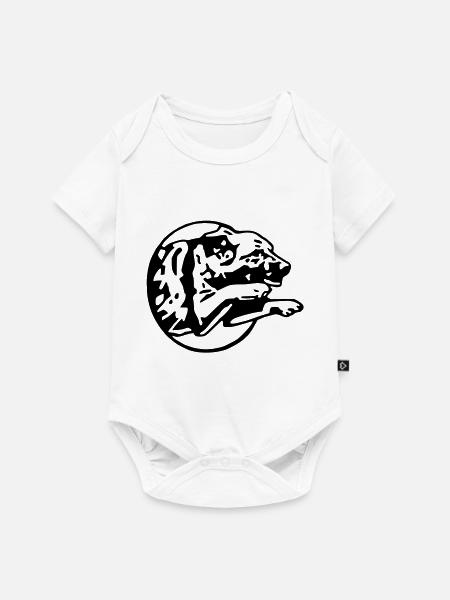 springen ein ba - Baby Premium Kurzarmbody - Weiß