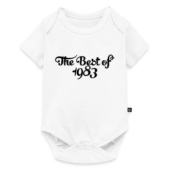 Geburtstag - Birthday - the best of 1983 (fr) - Body à manches courtes Premium Bébé - blanc - Devant