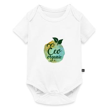 Veganer Vegetarier Tierschutz Geschenkidee - Baby Premium Kurzarmbody - Weiß - Vorne