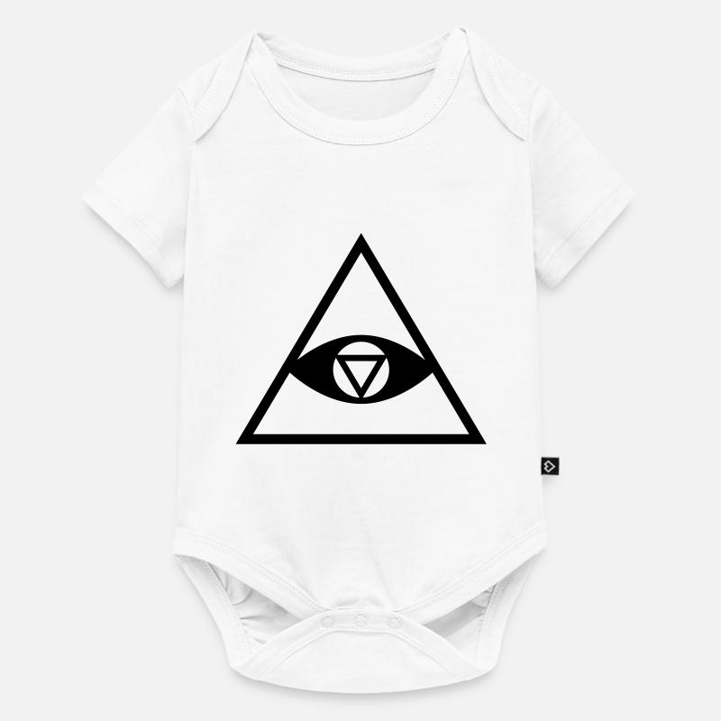Illuminati - Body à manches courtes Premium Bébé - blanc