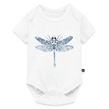 Dragonfly butterfly - Baby Premium short-sleeve bodysuit - white - Front