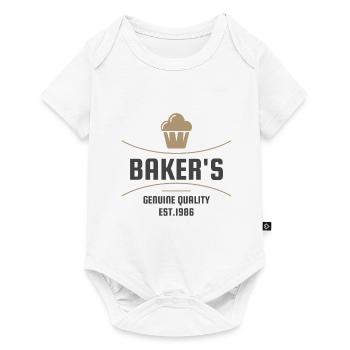 Bakery - Baby Premium short-sleeve bodysuit - white - Front