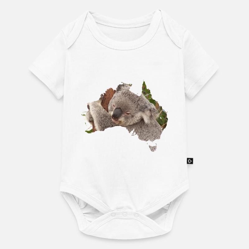 koala - Body à manches courtes Premium Bébé - blanc